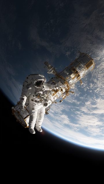 Orbital photography style frame from a PlotClip short